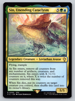 MTG- Sin, Unending Cataclysm - Commander Final Fantasy - Image 1