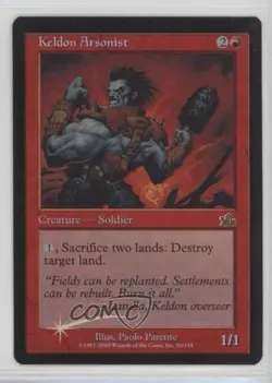 Keldon Arsonist Foil Magic: Prophecy #92 2000 - Image 1