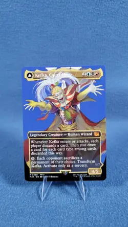 Kefka, Court Mage (Borderless) M0398 Final Fantasy Magic the Gathering MTG NM - Image 1