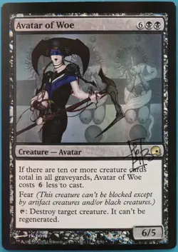Avatar of Woe FOIL Premium Deck Series: Graveborn NM SIGNED (294268) ABUGames - Image 1