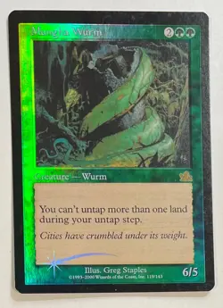 MTG MUNGHA WURM (FOIL) Prophecy (OldManMTG 003-567) - Image 1