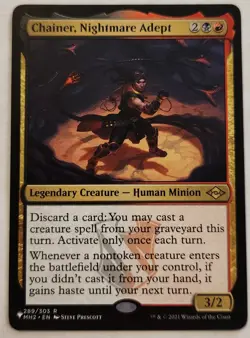 Chainer, Nightmare Adept The List Reprints Regular Rare NM+ - Image 1
