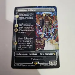 Summon: Yojimbo (Borderless) Commander: Final Fantasy Regular Magic MTG - Image 1