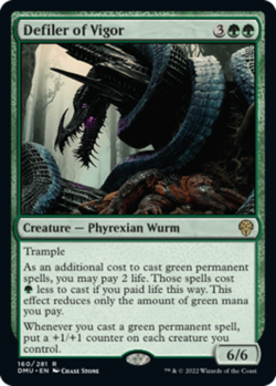 1 x Defiler of Vigor - Dominaria United - NM-Mint - MTG - Image 1