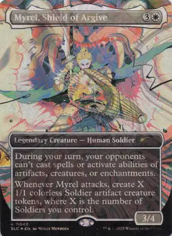 Myrel, Shield of Argive Secret Lair Countdown Kit Halo Foil #40 - Image 1