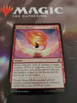 Mtg. Roku's Mastery. Foil. Avatar: The Last Airbender. Pack Fresh - Image 1