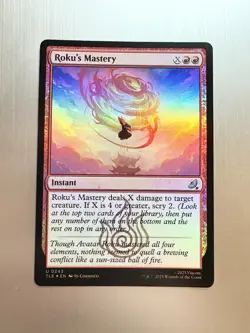 Roku’s Mastery - 243 - MTG Avatar: The Last Airbender - Uncommon - FOIL - Image 1