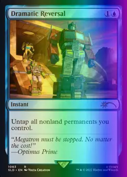 MTG Dramatic Reversal (1083/3004) Secret Lair Drop Series LP FOIL - Image 1