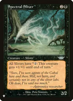 MTG Magic the Gathering Spectral Sliver (LGN-83/3151) The List LP - Image 1