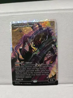 Anticausal Vestige (Showcase) (Fracture Foil) Edge of Eternities Foil - Image 1