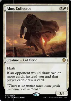 MTG Alms Collector (1) | LP | Commander 2017 {C17} - Image 1