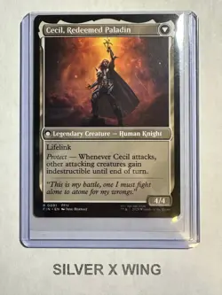 Cecil, Dark Knight x1, MTG, Magic the Gathering, Final Fantasy, FIN, NM - Image 2