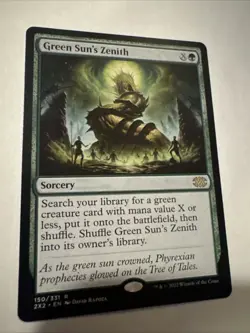 Green Sun's Zenith Double Masters 2022 Regular - Image 2