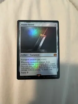 Magic The Gathering: Buster Sword Final Fantasy Regular Foil - Image 2
