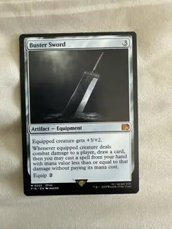 Magic The Gathering: Buster Sword Final Fantasy Regular Foil - Image 4
