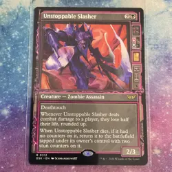Unstoppable Slasher (REGULAR) x1 - MTG Duskmourn: House of Horror DSK #312 - Image 1