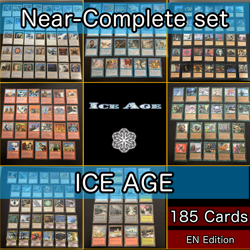 Near Complete Set Magic the Gathering MTG bulk lot fym0 Ice Age 2 - Image 1