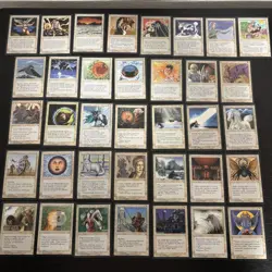 Near Complete Set Magic the Gathering MTG bulk lot fym0 Ice Age 2 - Image 2