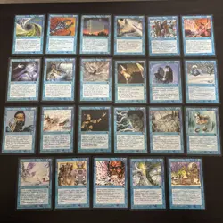 Near Complete Set Magic the Gathering MTG bulk lot fym0 Ice Age 2 - Image 3