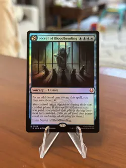 Secret of Bloodbending, MTG, Avatar: The Last Airbender, Magic, 69 FOIL NM - Image 1