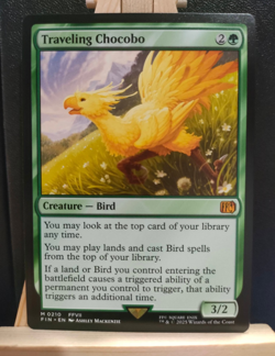 Traveling Chocobo - Final Fantasy - Mythic - NM (see pics) MTG - Image 1