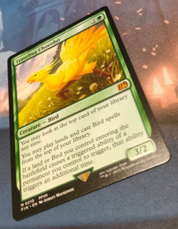 Traveling Chocobo - Final Fantasy - Mythic - NM (see pics) MTG - Image 3