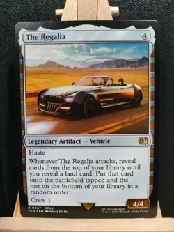 The Regalia - Final Fantasy - Rare - NM (see pics) MTG - Image 1