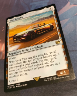 The Regalia - Final Fantasy - Rare - NM (see pics) MTG - Image 3
