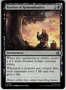 MTG Bastion of Remembrance Foil NM Avatar: The Last Airbender: Eternal-Legal Mag - Image 1