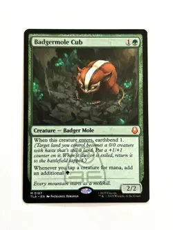 Badgermole Cub MTG Magic The Gathering Avatar set (0167) Near Mint - Image 1
