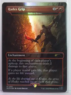 Hades Grip - Sulfuric Vortex [New, Near Mint] *Foil* {God of War - Greek SLD} - Image 1