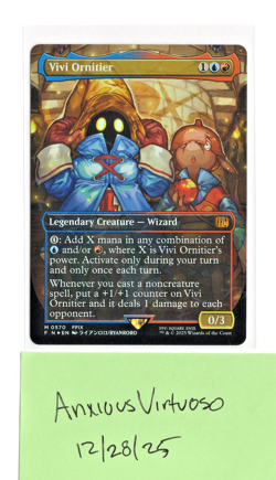 MTG Vivi Ornitier Chocobo Track Foil #570 | FIN Final Fantasy - Image 1