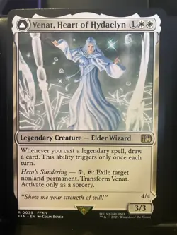 Venat Heart of Hydaelyn #39 NM/M Final Fantasy MTG Magic White Rare Card - Image 1