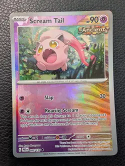 Scream Tail - 042/131 Prismatic Evolutions (Pokemon) Master Ball Reverse Holo - Image 1