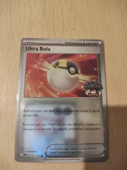 NEW PORTUGUESE Ultra Bola LAIC 2026 Pokemon Competitor Promo MEG 131/132 - Image 1