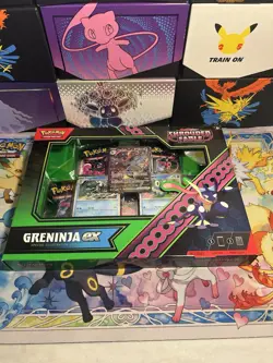 Pokemon TCG Greninja ex Special Illustration Collection -Sealed - Image 1