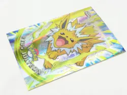 Pokemon Topps Chrome #135 Jolteon Spectra Foil Sharp Corners Cut Error - Image 4