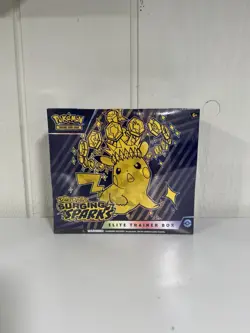 Pokemon Scarlet And Violet: Surging Sparks ETB Elite Trainer Box FACTORY SEALED - Image 1
