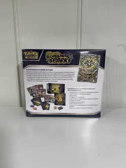 Pokemon Scarlet And Violet: Surging Sparks ETB Elite Trainer Box FACTORY SEALED - Image 2