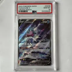 2023 Pokemon Sword and Shield Crown Zenith #GG38 FA/Suicune v PSA10 - Image 1