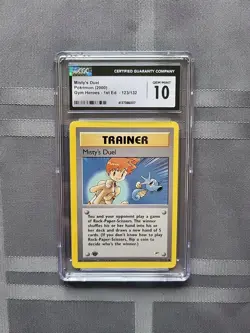 GEM MINT Pokemon: Misty's Duel #123/132 1st Edition Gym Heroes 2000 - CGC 10 - Image 1