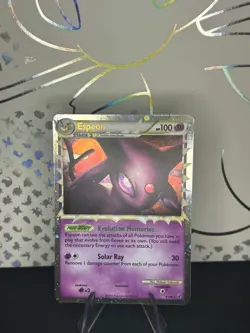 Espeon Prime 81/90 Ultra Rare HGSS Undaunted Pokemon TCG LP - Image 1