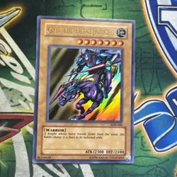 Yugioh! Gaia the Fierce Knight LOB-006 Ultra Rare Unlimited NM - Image 1