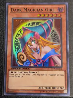 Dark Magician Girl - Super Rare - STP1-EN002 - Unlimited Edition NM - Image 1