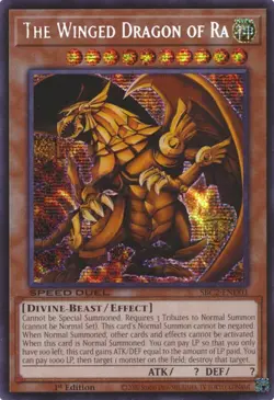 Speed Duel: Battle City Finals #SBC2-END01 The Winged Dragon of Ra - Image 1