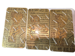 3 Tins YUGIOH Tin of 2021, 2022 Completed Pharaoh's Gods Ancient Battles Sealed - Image 2