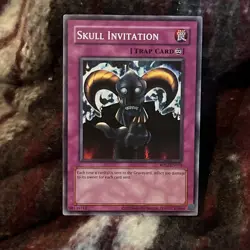 Skull Invitation RP02-EN014 Retro Pack 2 Unlimited 2020 Reprint - Image 1