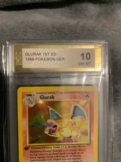 Charizard (Glurak) 1999 1ST EDITION German Base Set Holo. Pokemon Card - Image 4