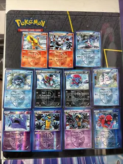 Pokemon Team Plasma Lot 11 Cards Reverse Holo Rares X 3 Regular Rares 6 Flareon - Image 1