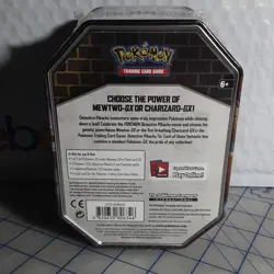 Pokemon Detective Pikachu tcg tin MewTwo trading card new sealed - Image 4